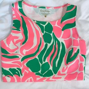 Lily Pulitzer tank and skort set- WORN ONCE!!
